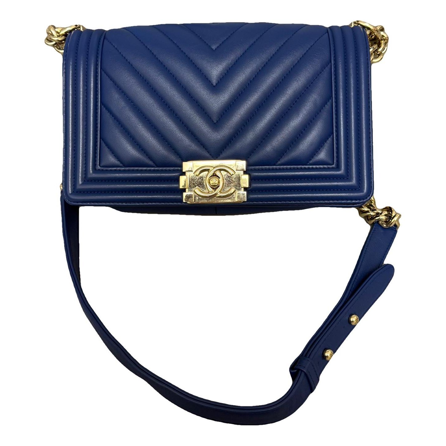 Boy leather crossbody bag