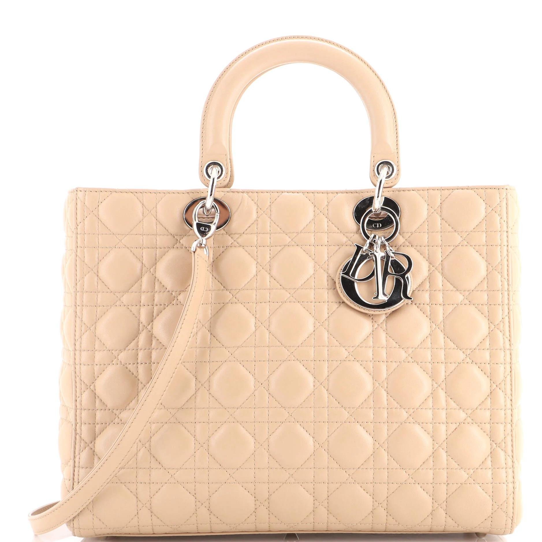 Leather tote