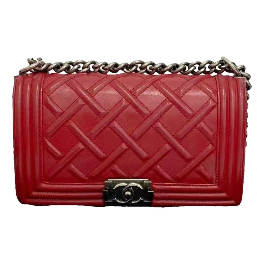 Boy leather handbag
