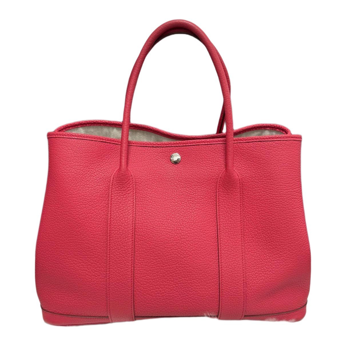 Garden Party leather handbag