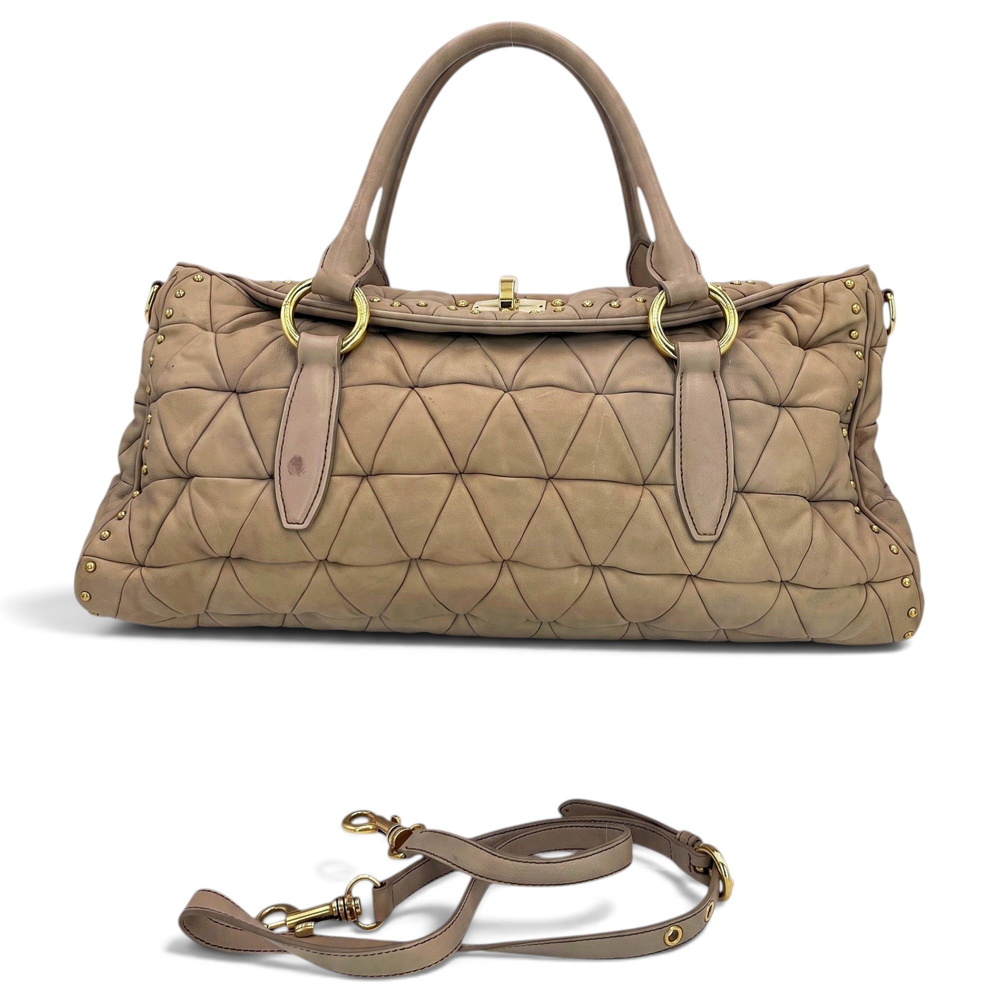 Leather handbag