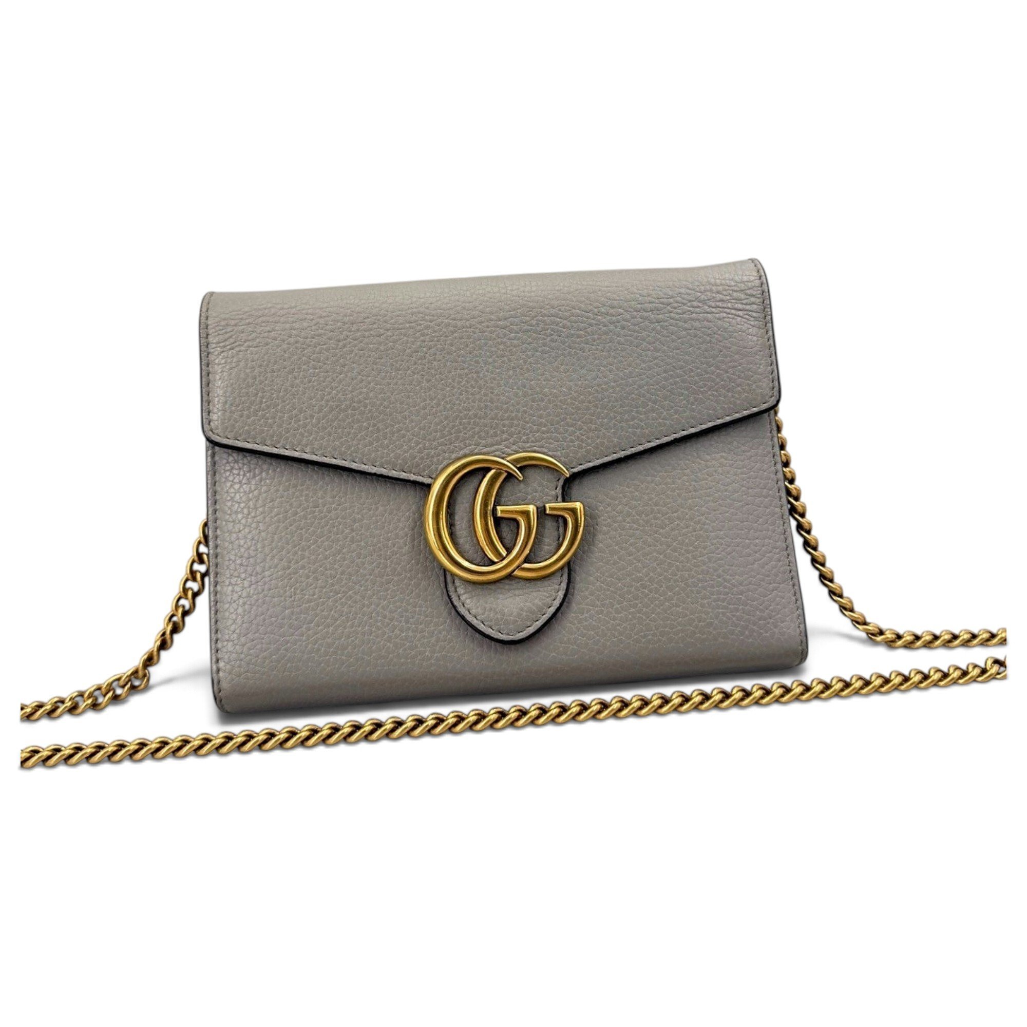 GG Marmont Chain leather handbag