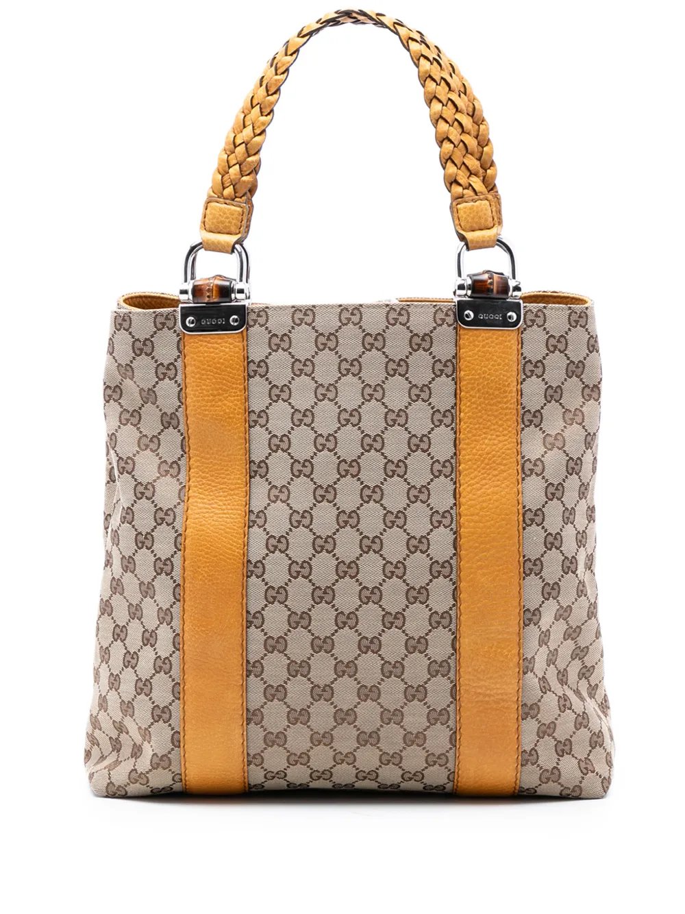 2016-2025 Large GG Canvas Bamboo Libeccio tote bag