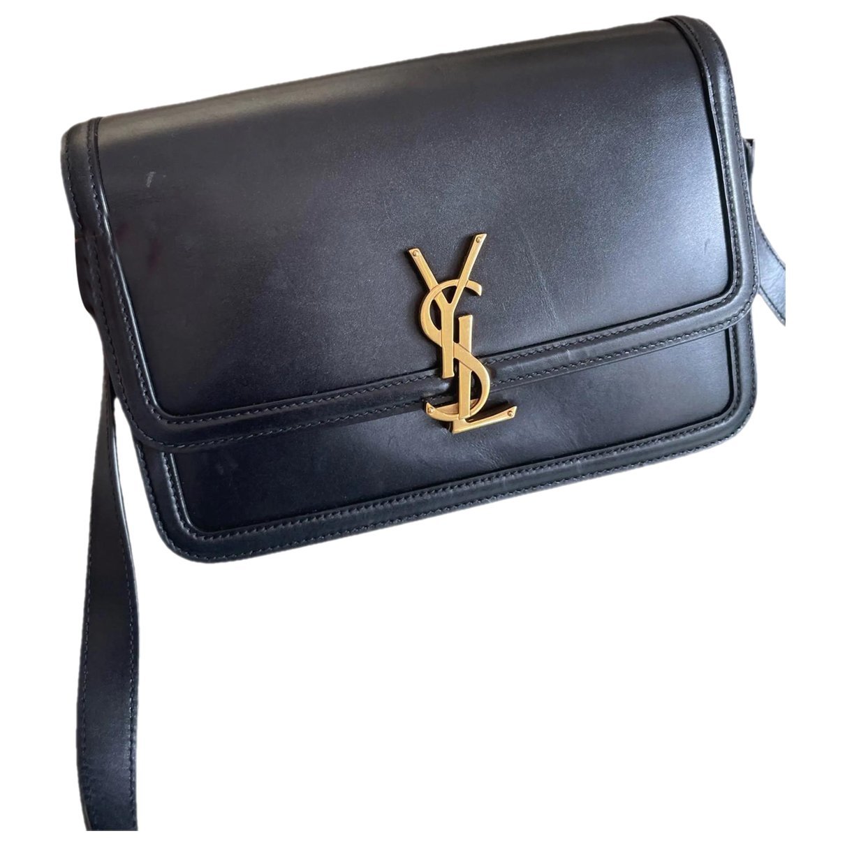 Solférino leather crossbody bag