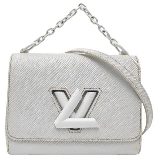 Twist leather handbag