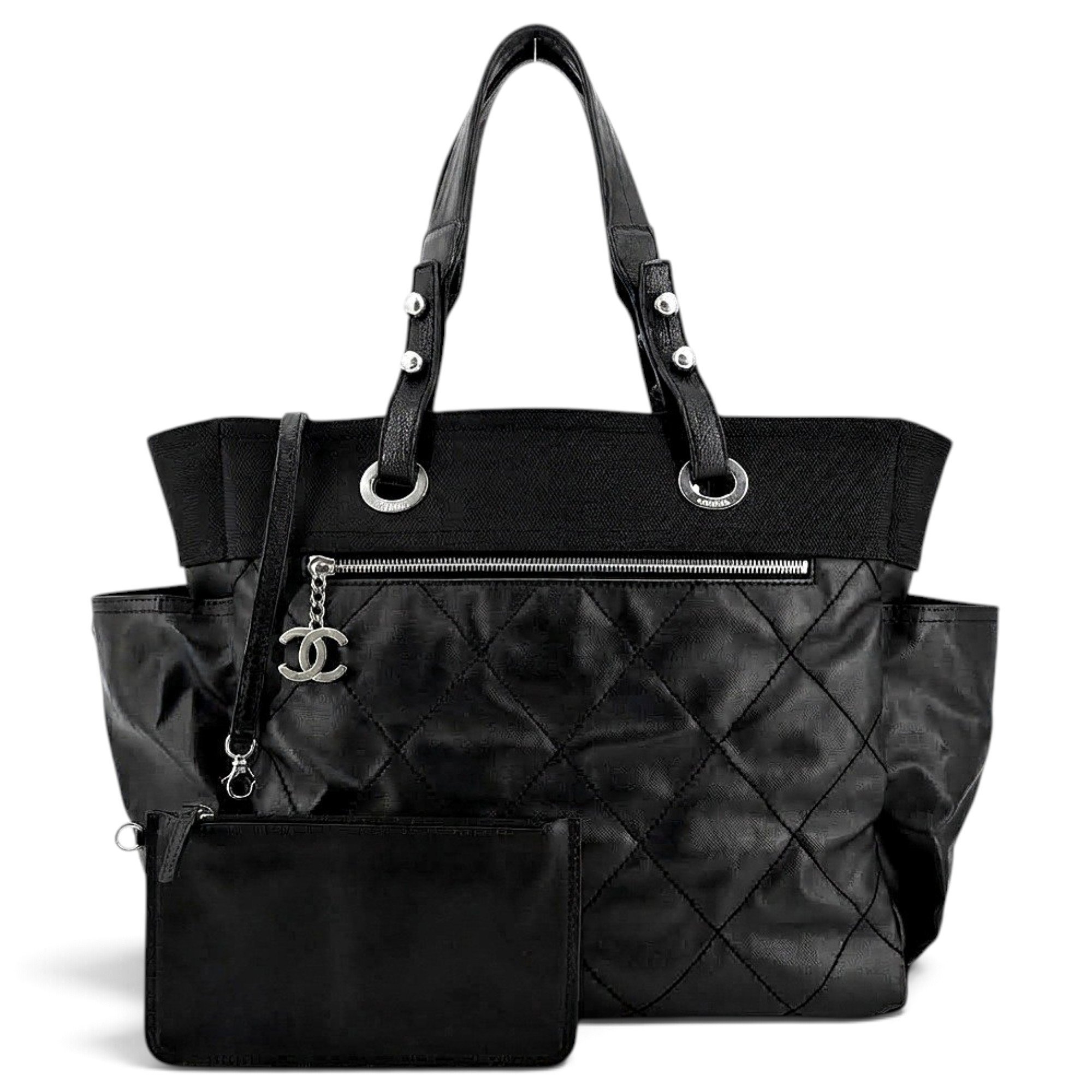 Leather tote