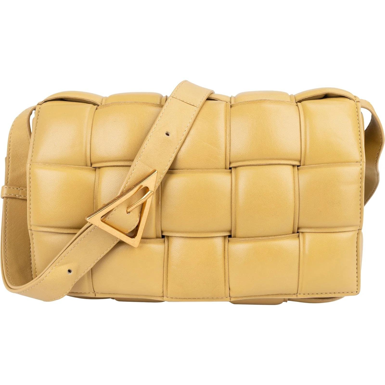 Cassette leather crossbody bag