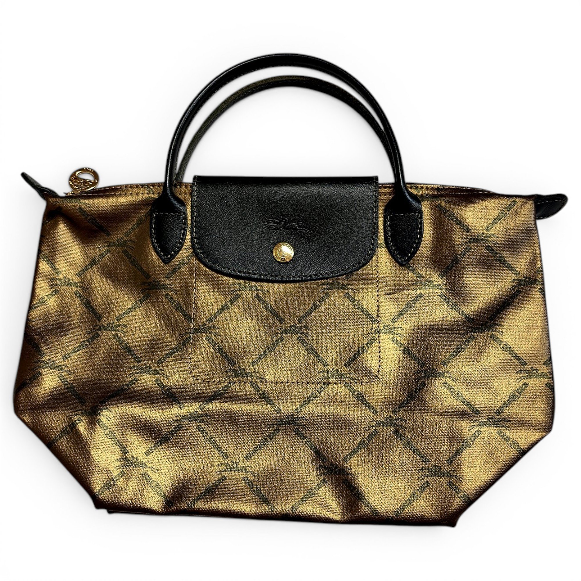 Pliage leather tote