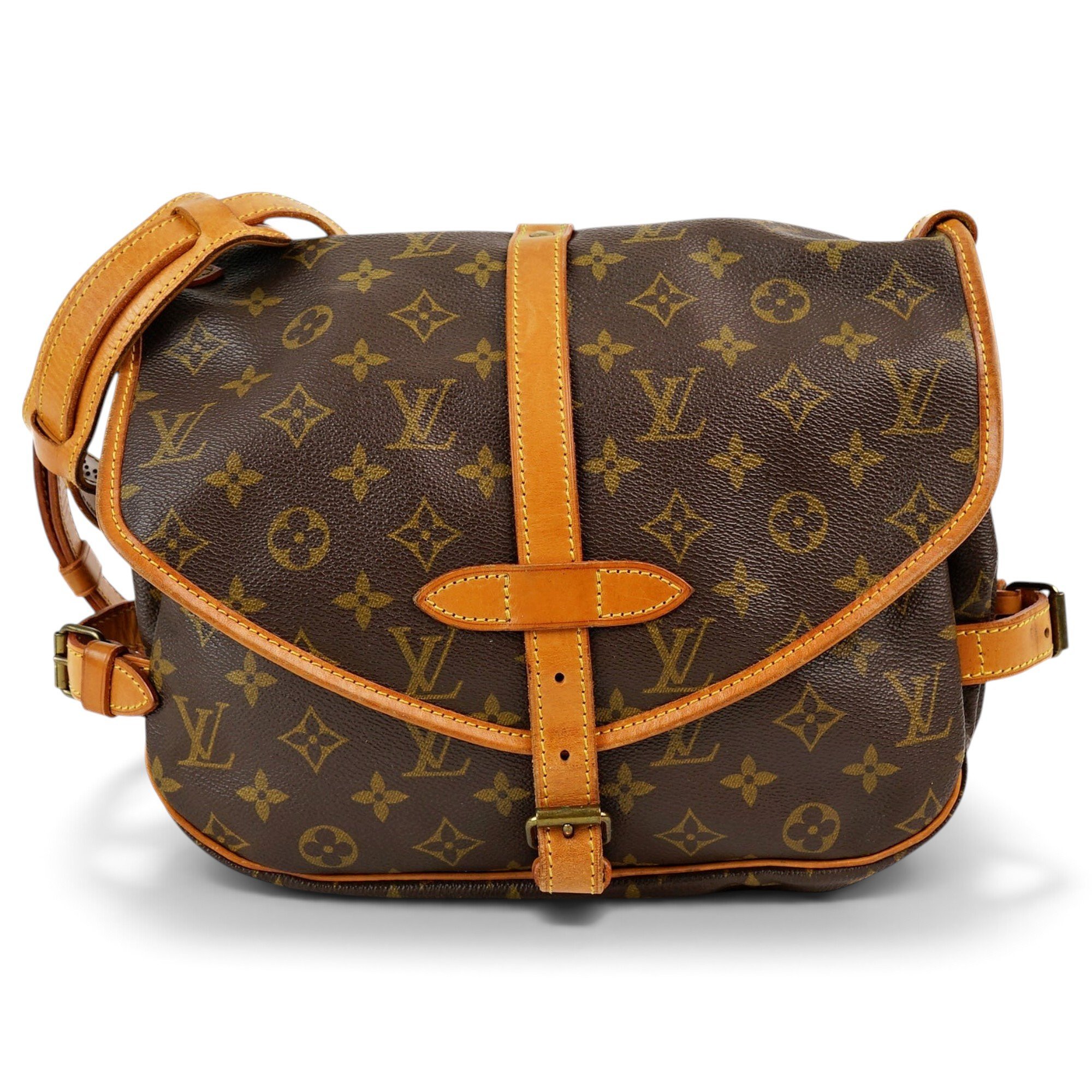 Louis Vuitton Saumur leather crossbody bag