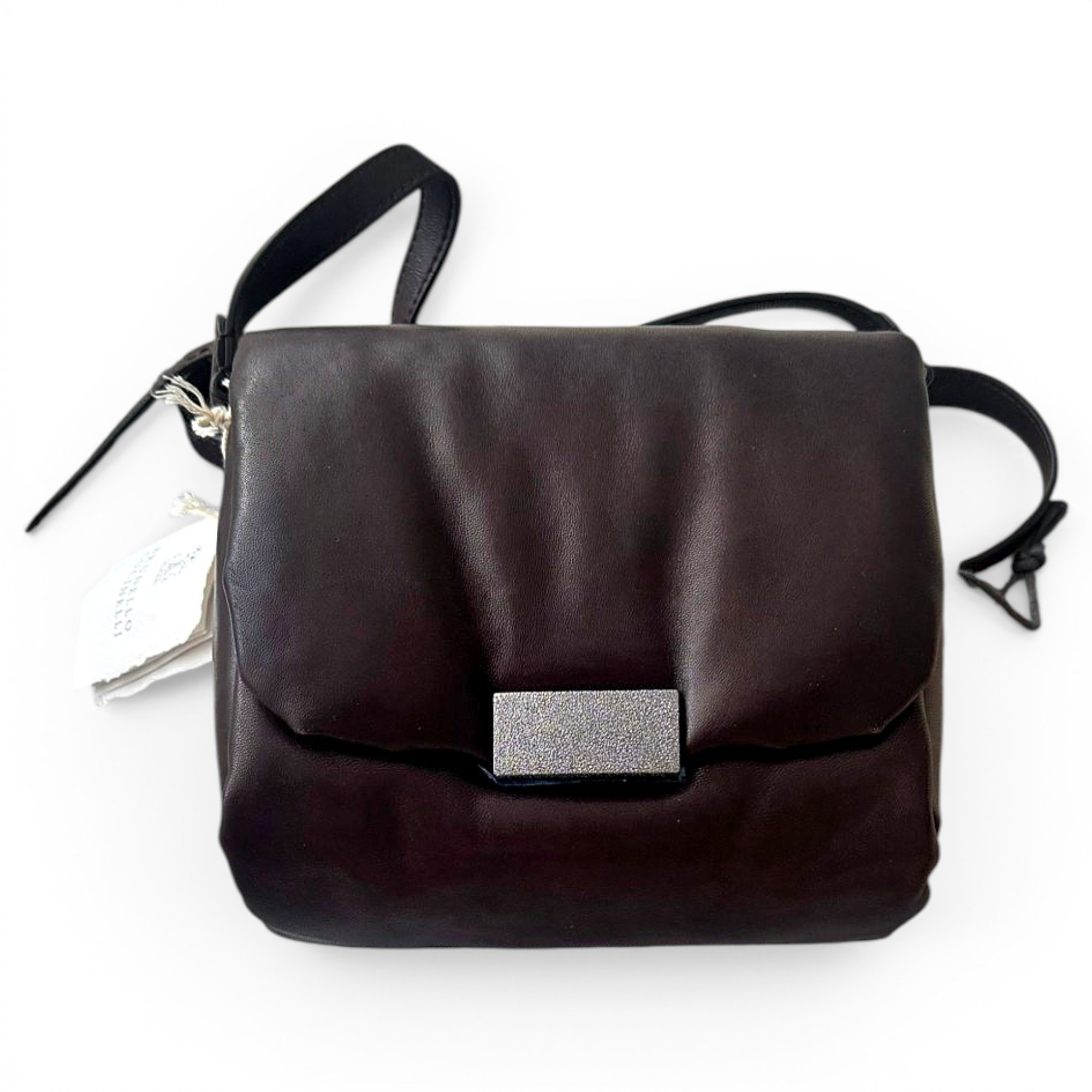 Leather crossbody bag