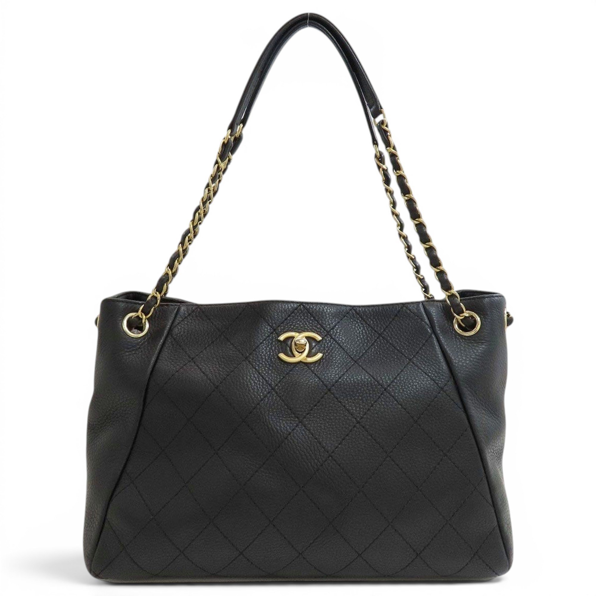Leather tote