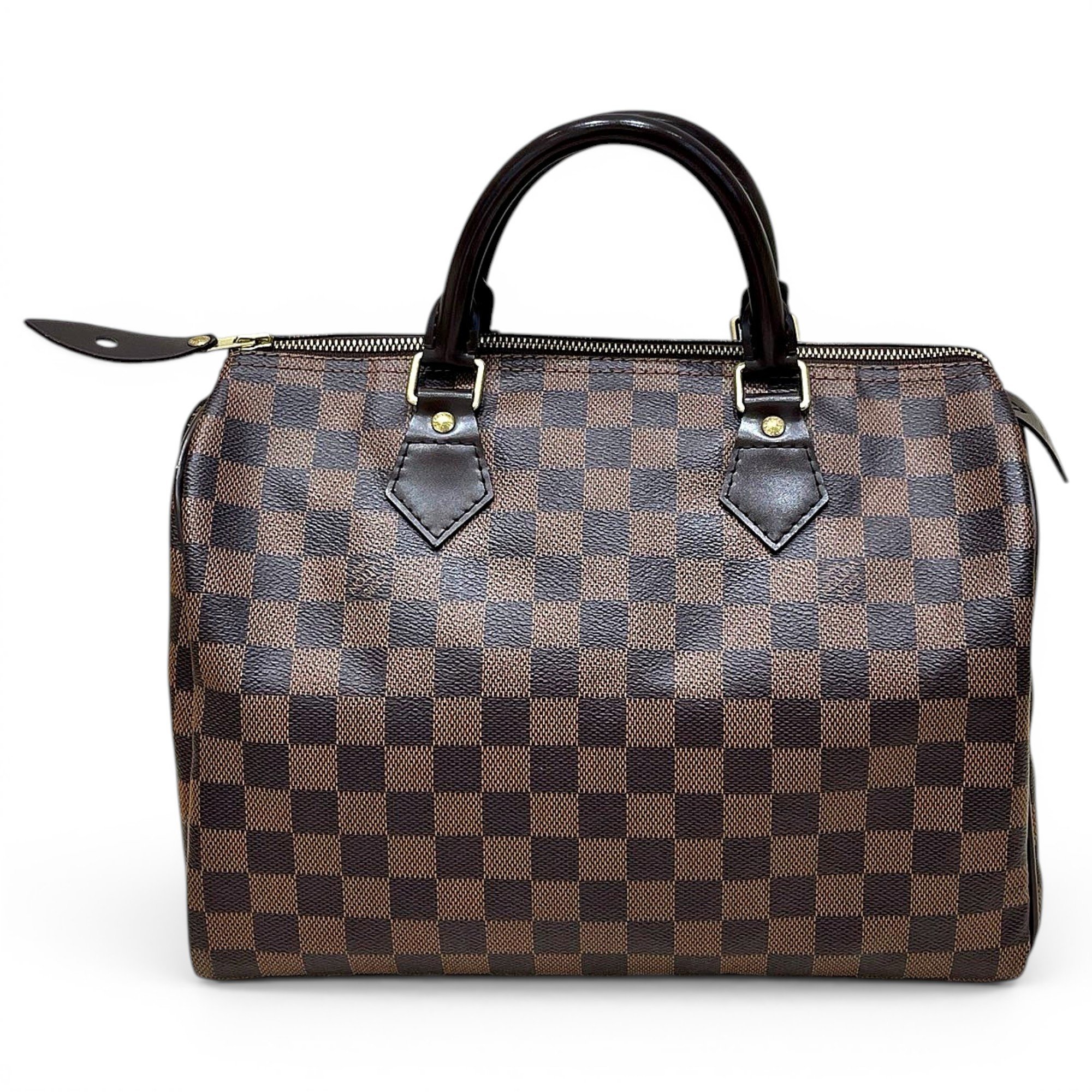 Speedy leather handbag