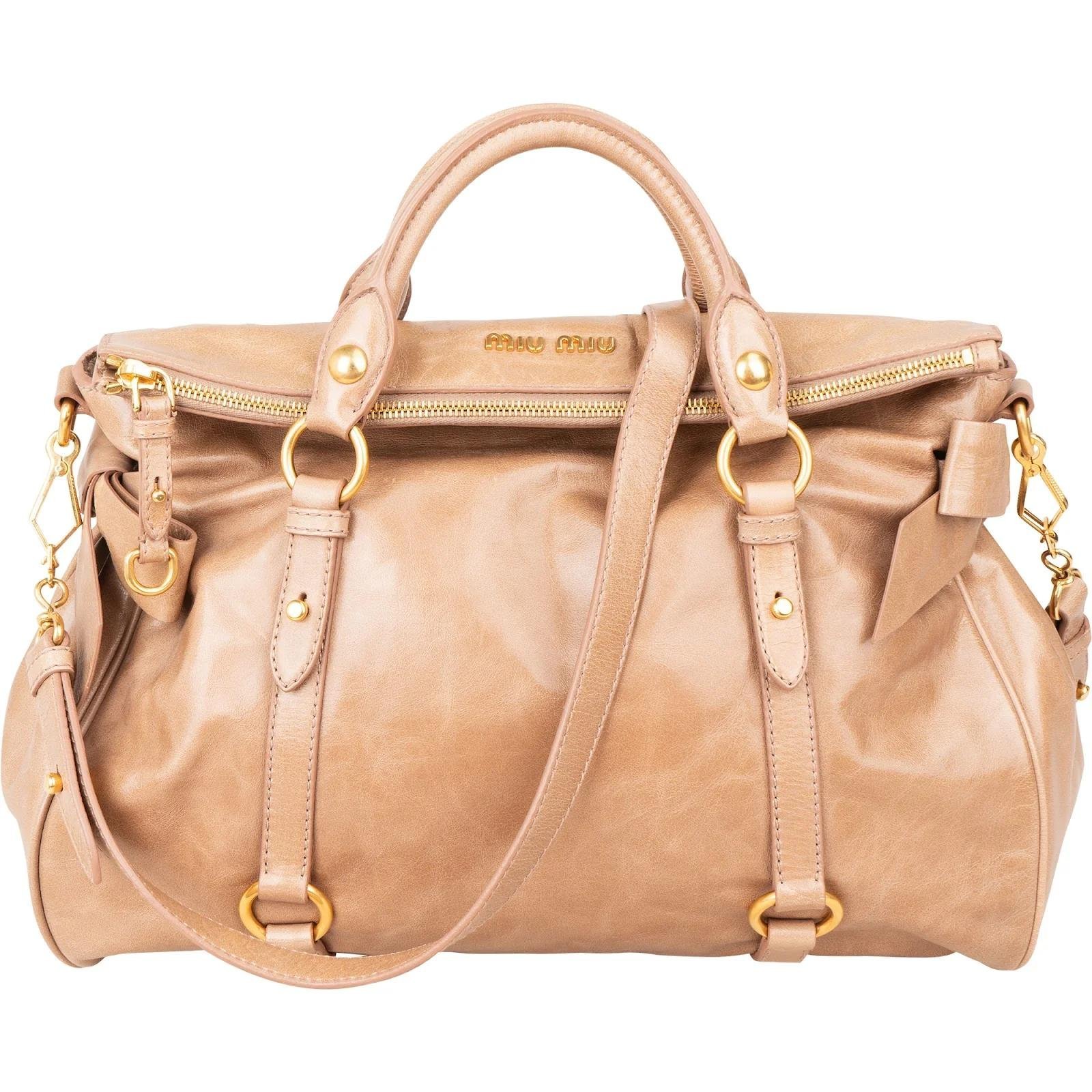 Vitello leather handbag