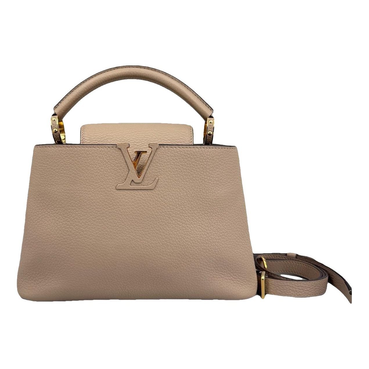 Capucines leather handbag