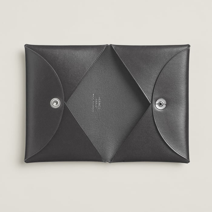 Graphite Calvi Card Holder