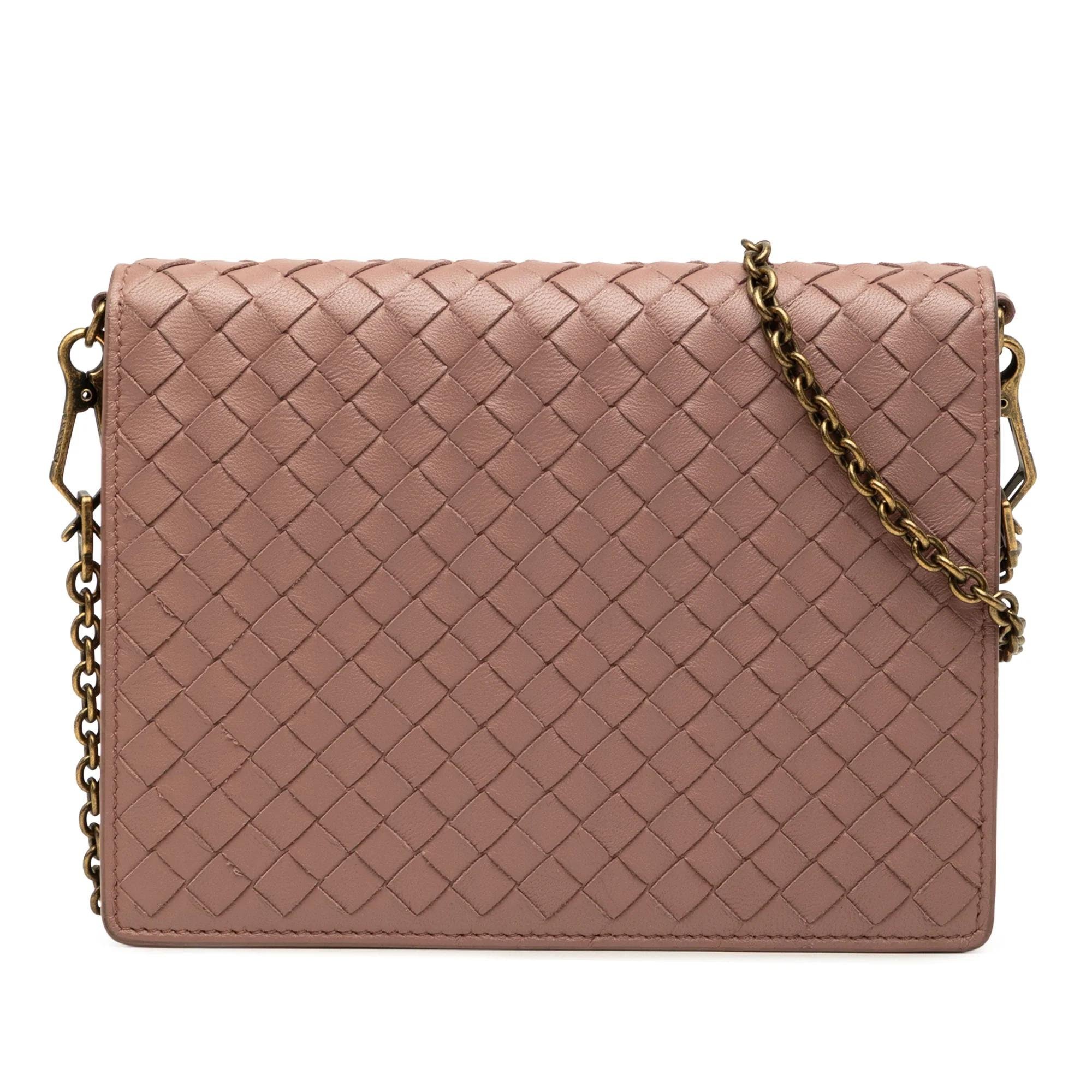 Veneta leather crossbody bag