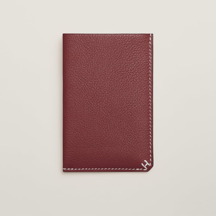 Rouge H H Sellier Card Holder