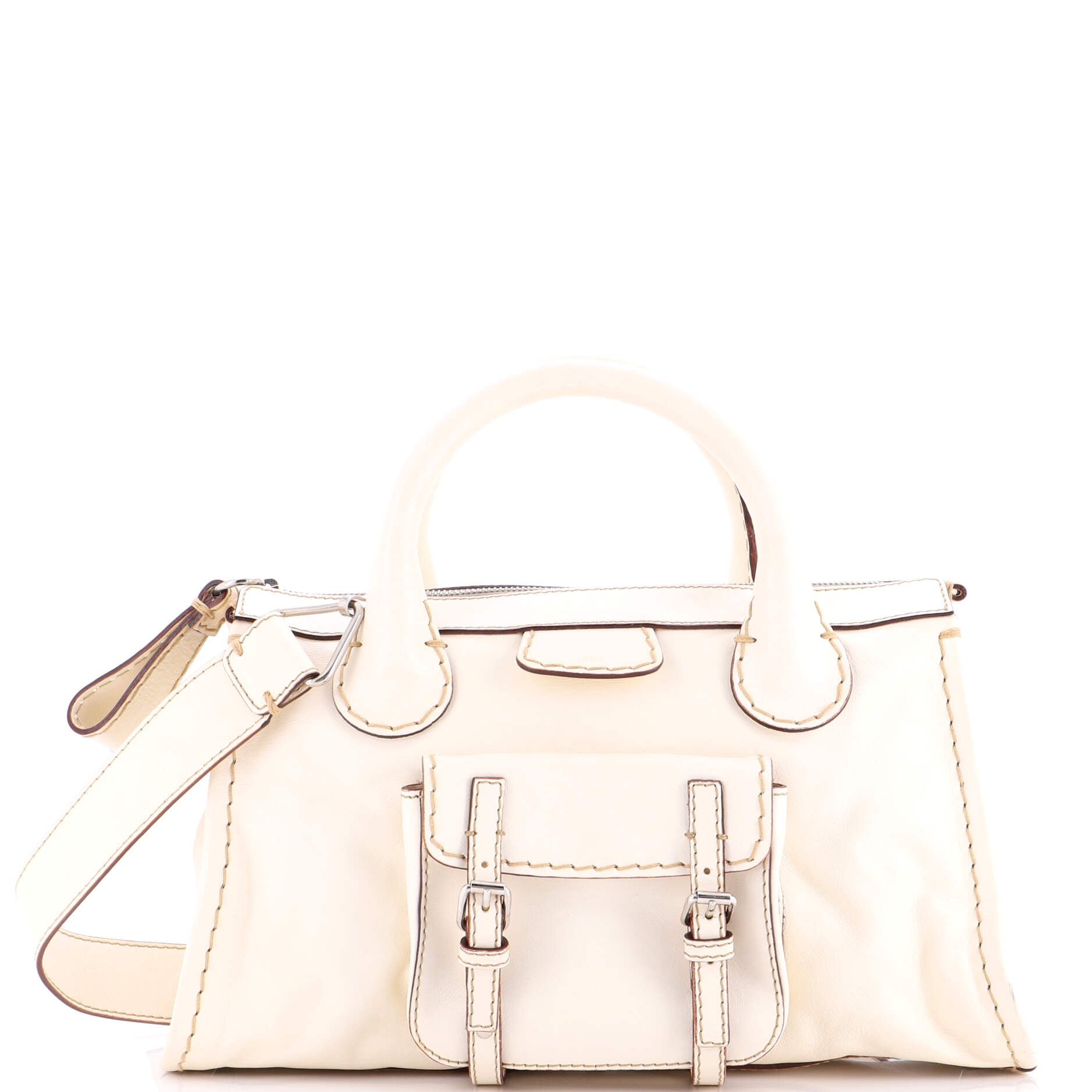 Chloe Edith NM Satchel Leather Medium