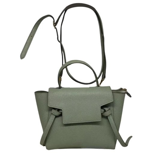 Belt leather handbag