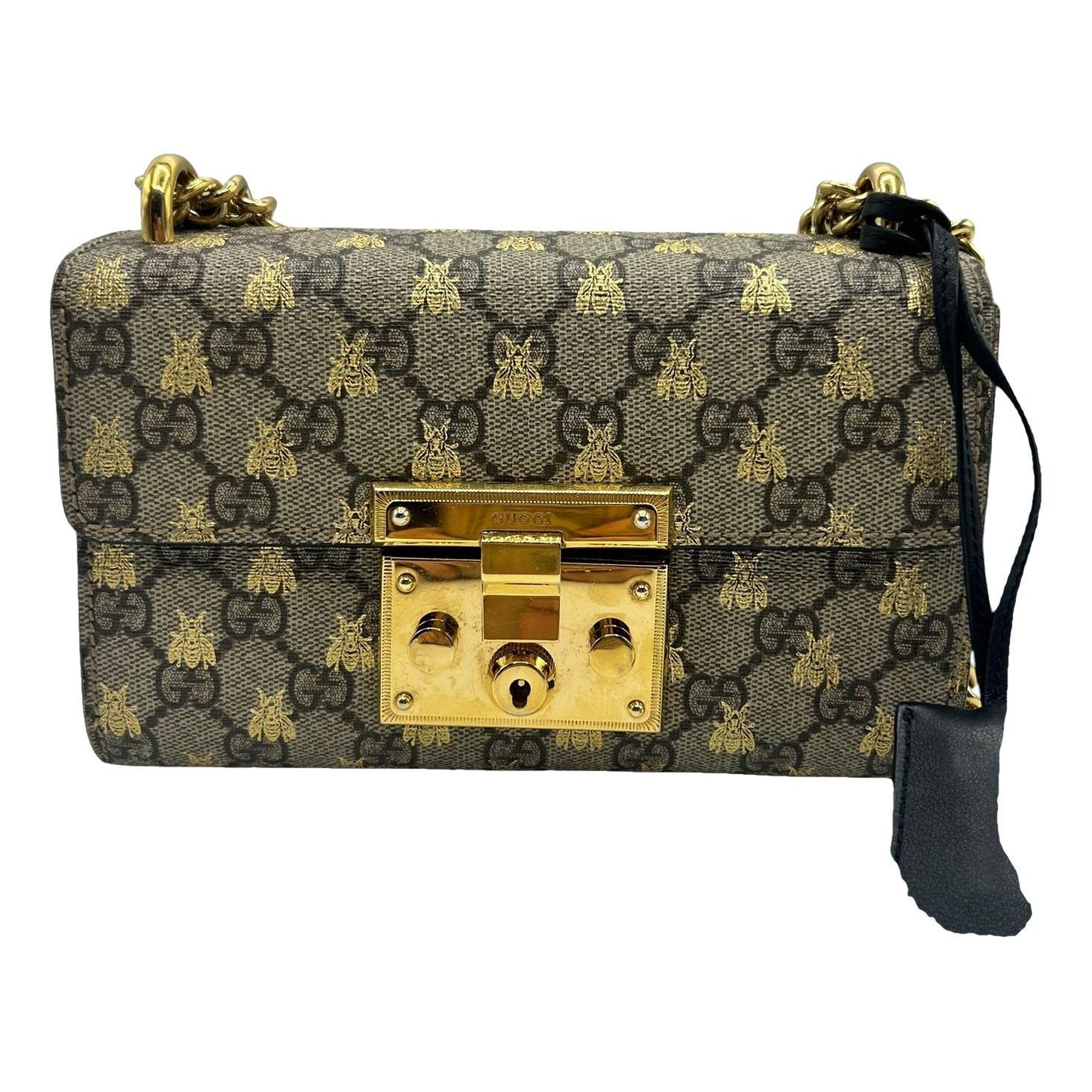 Padlock cloth handbag