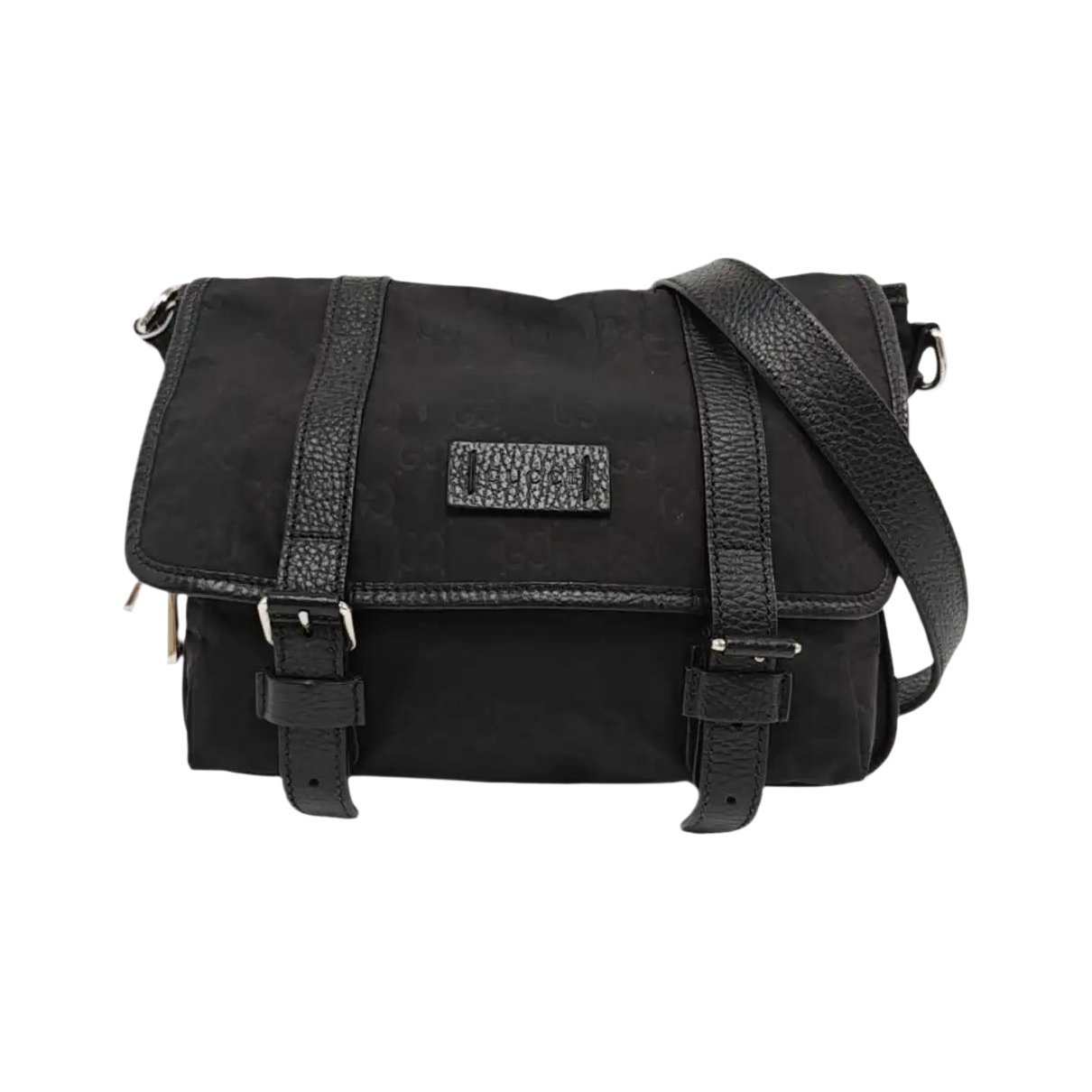 GG Marmont Zip Messenger cloth crossbody bag