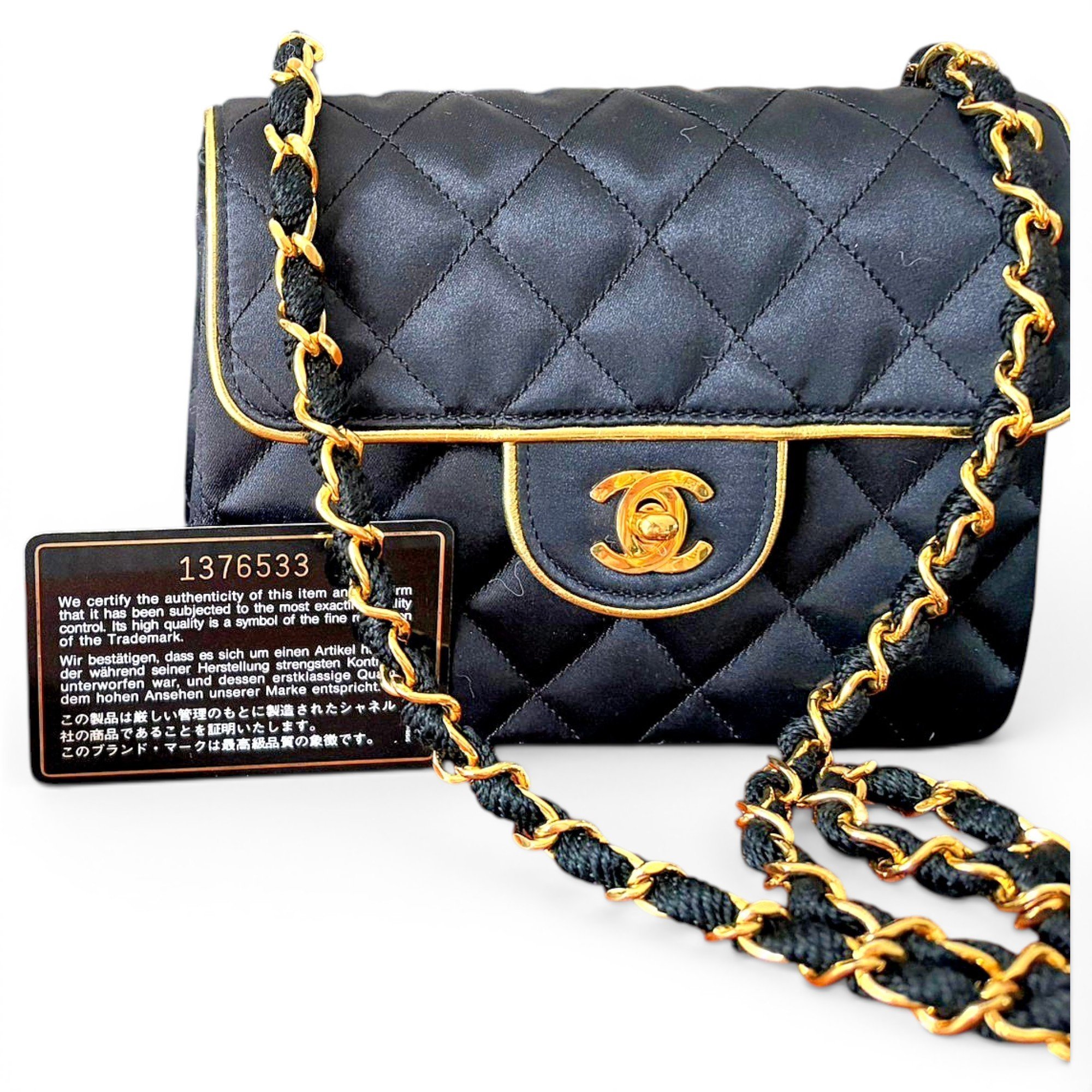Timeless/Classique silk crossbody bag