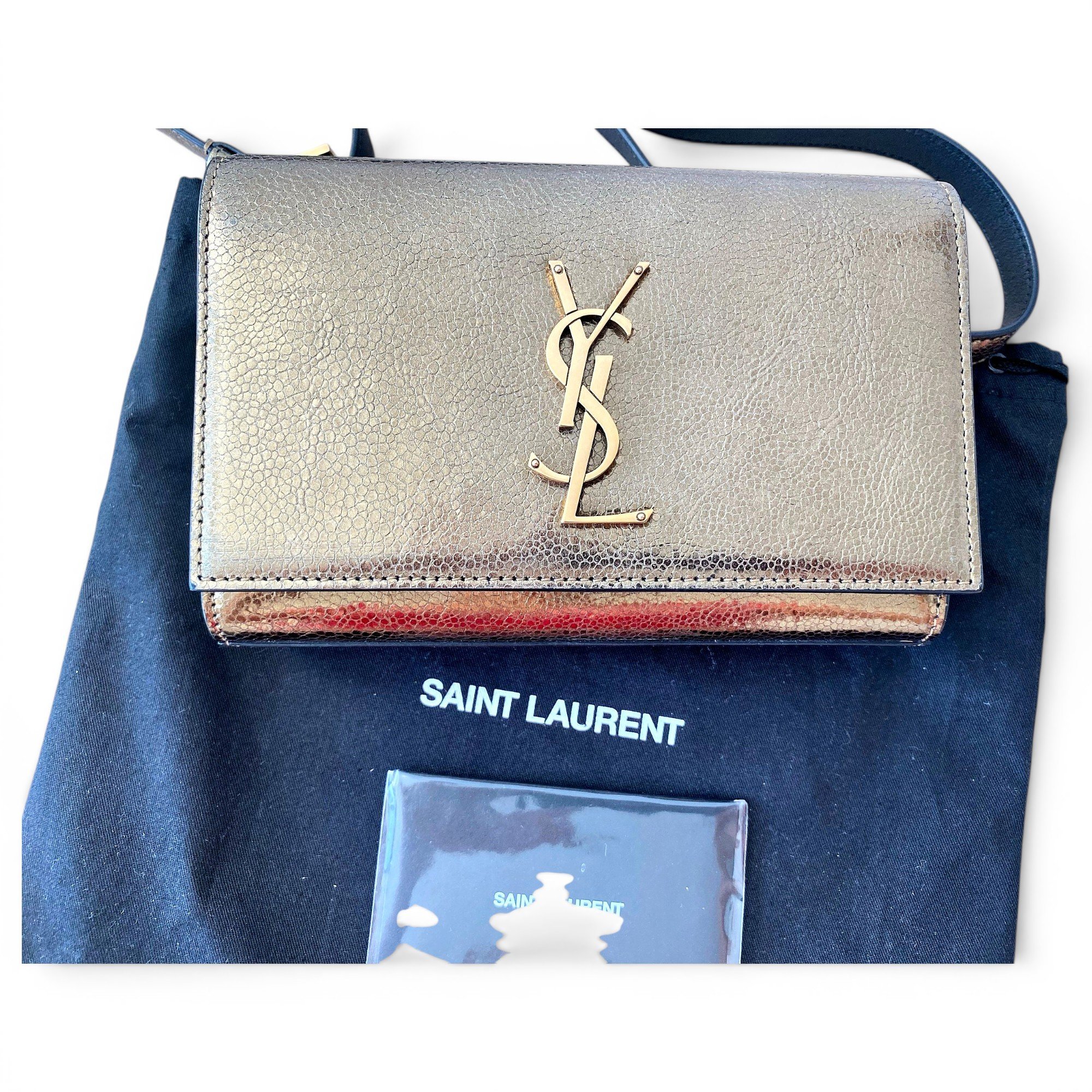 Kate monogramme leather handbag