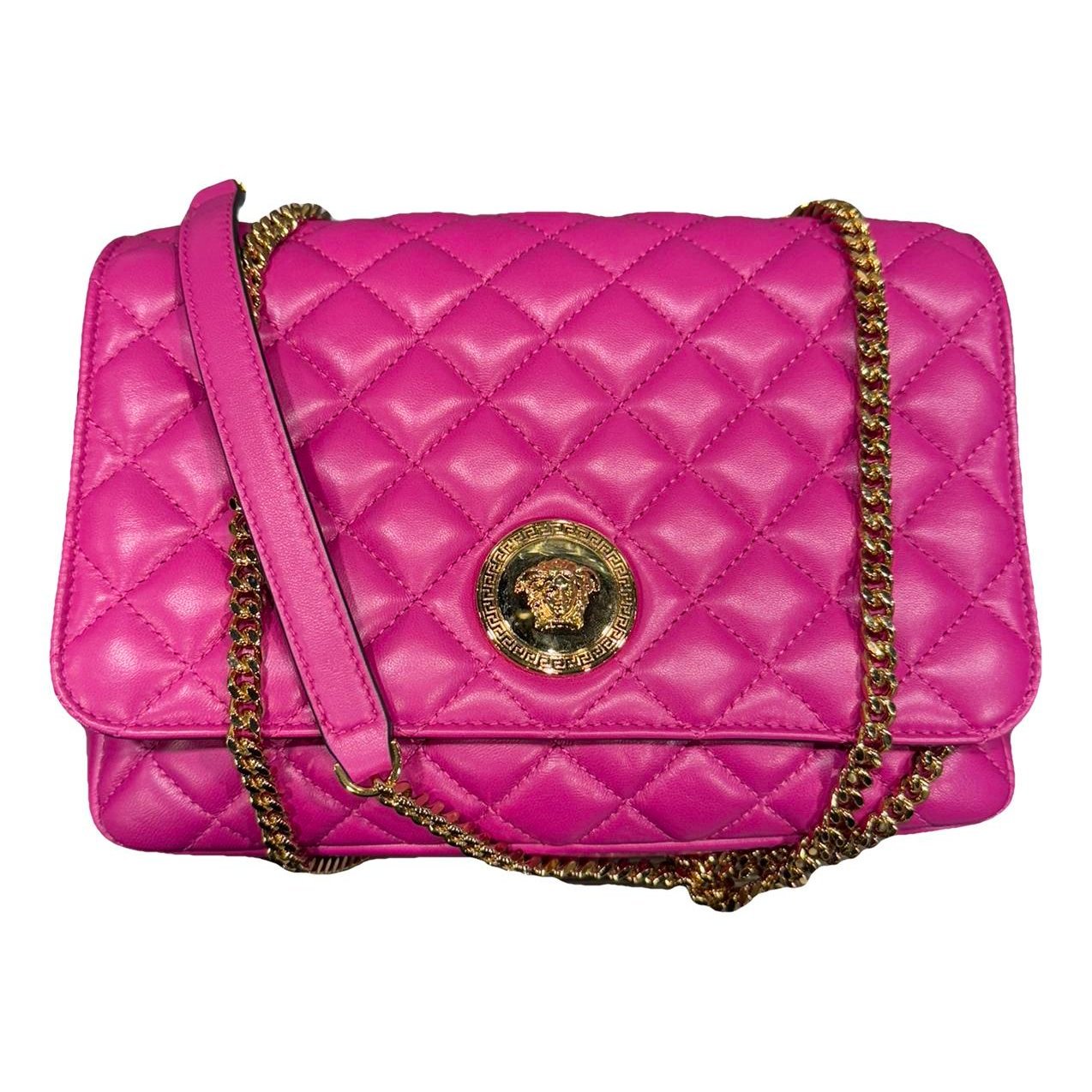 La Medusa leather handbag