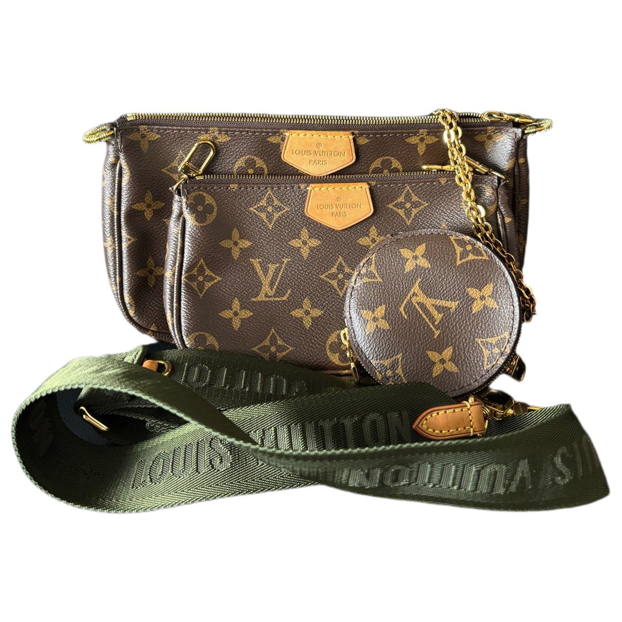 Multi Pochette Accessoires leather crossbody bag