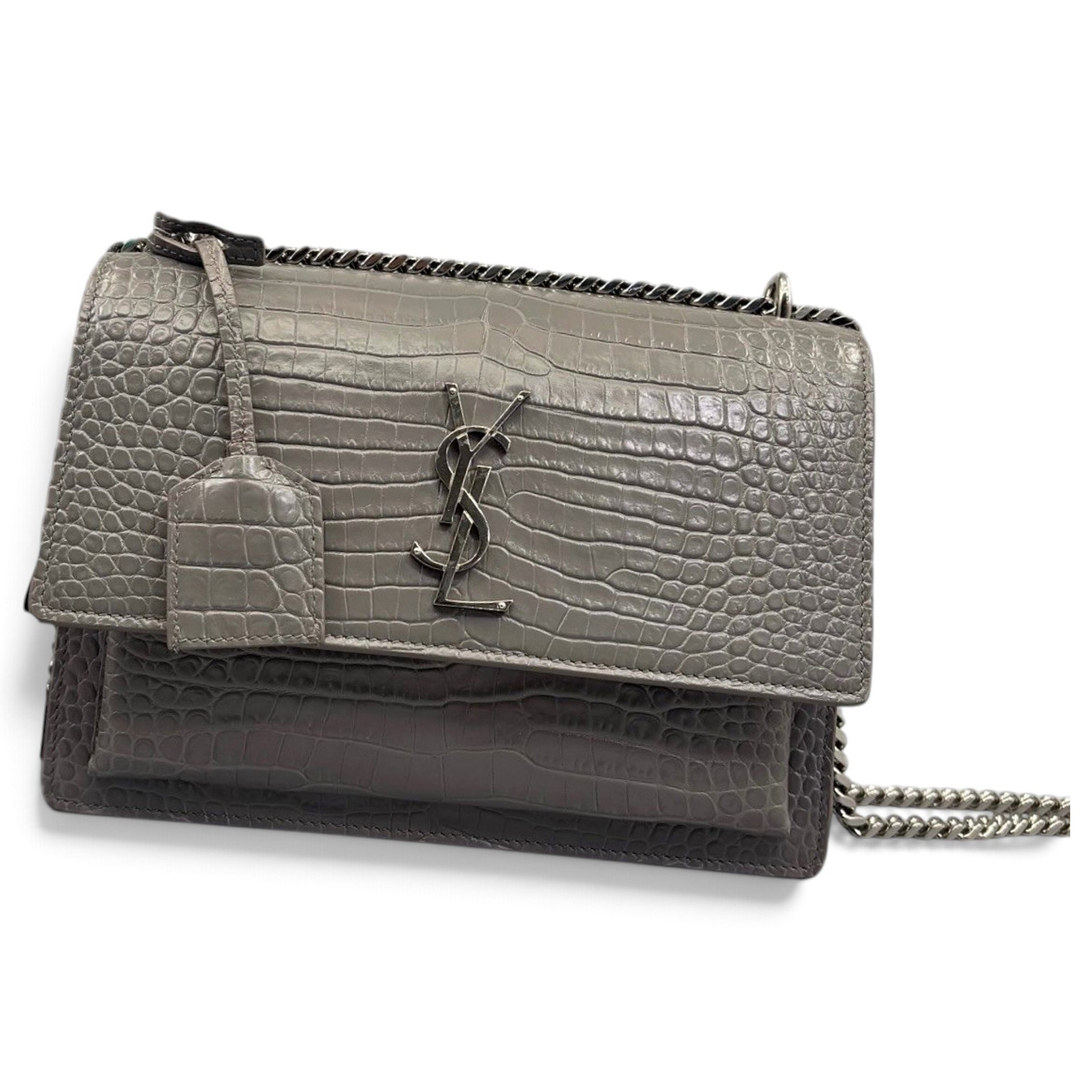 Sunset leather handbag