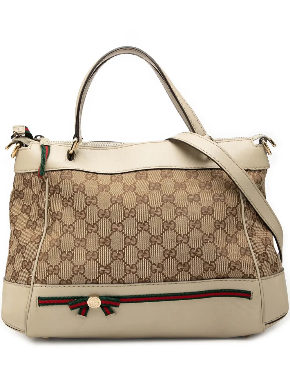 2000-2015 GG Canvas Web Mayfair satchel