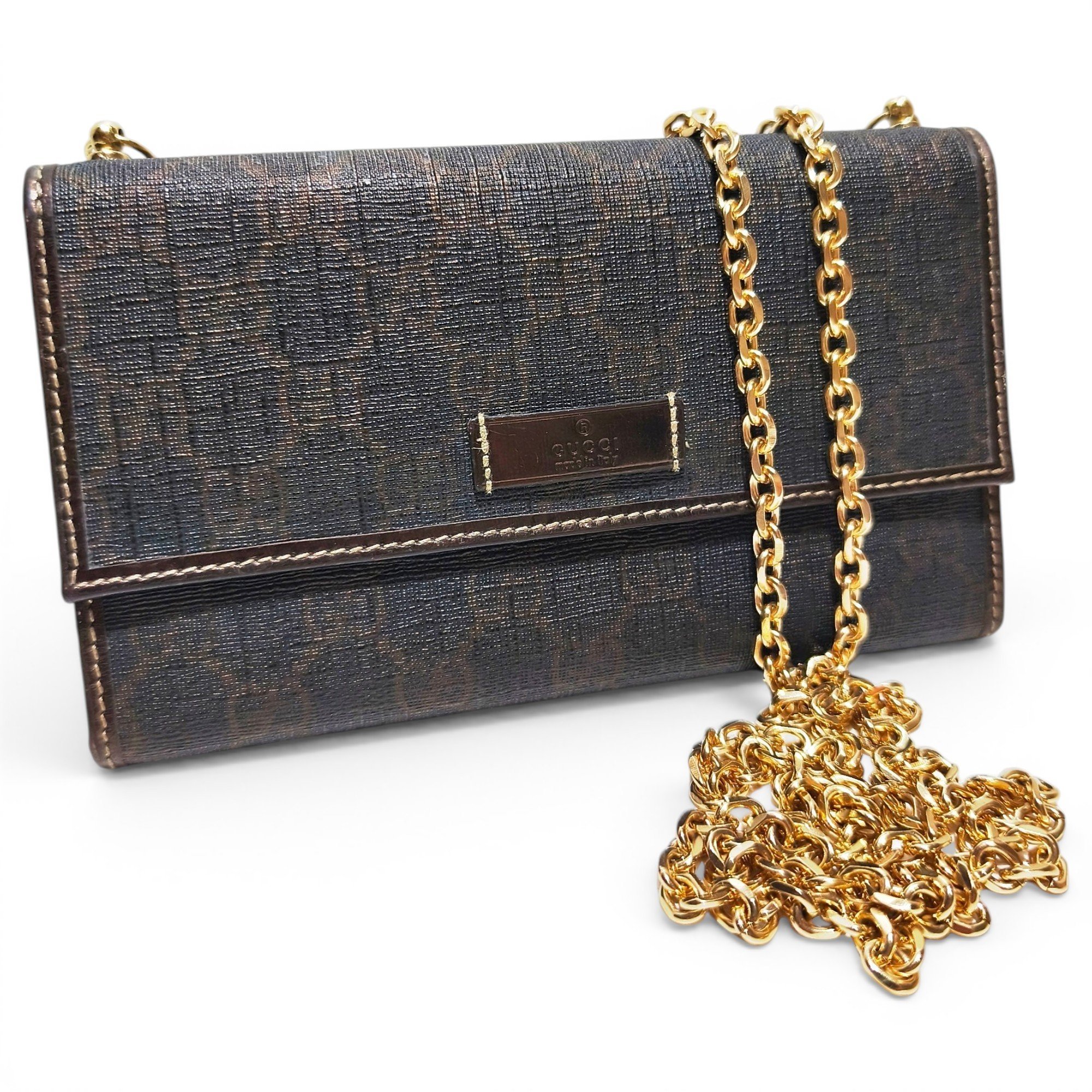 Leather crossbody bag
