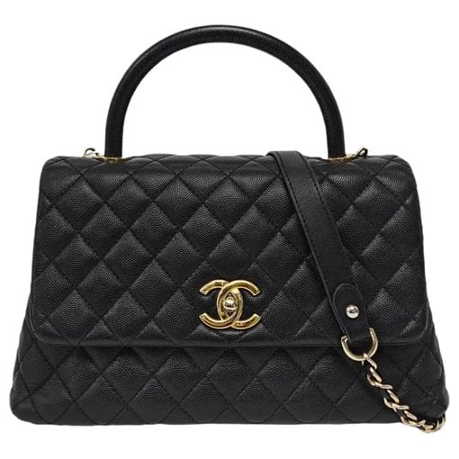 Coco Handle leather handbag