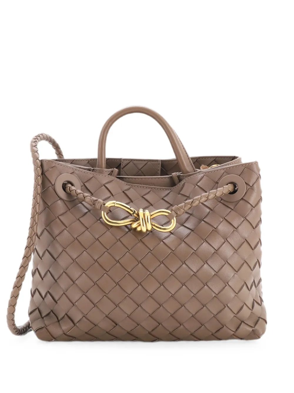 Bottega Veneta Andiamo Top Handle Bag Intrecciato Nappa Small satchel