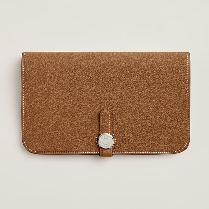 Gold Dogon Duo Wallet