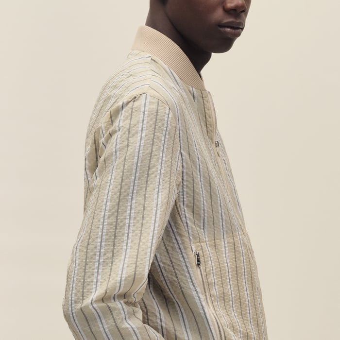 Corde Rib-trim Jacket