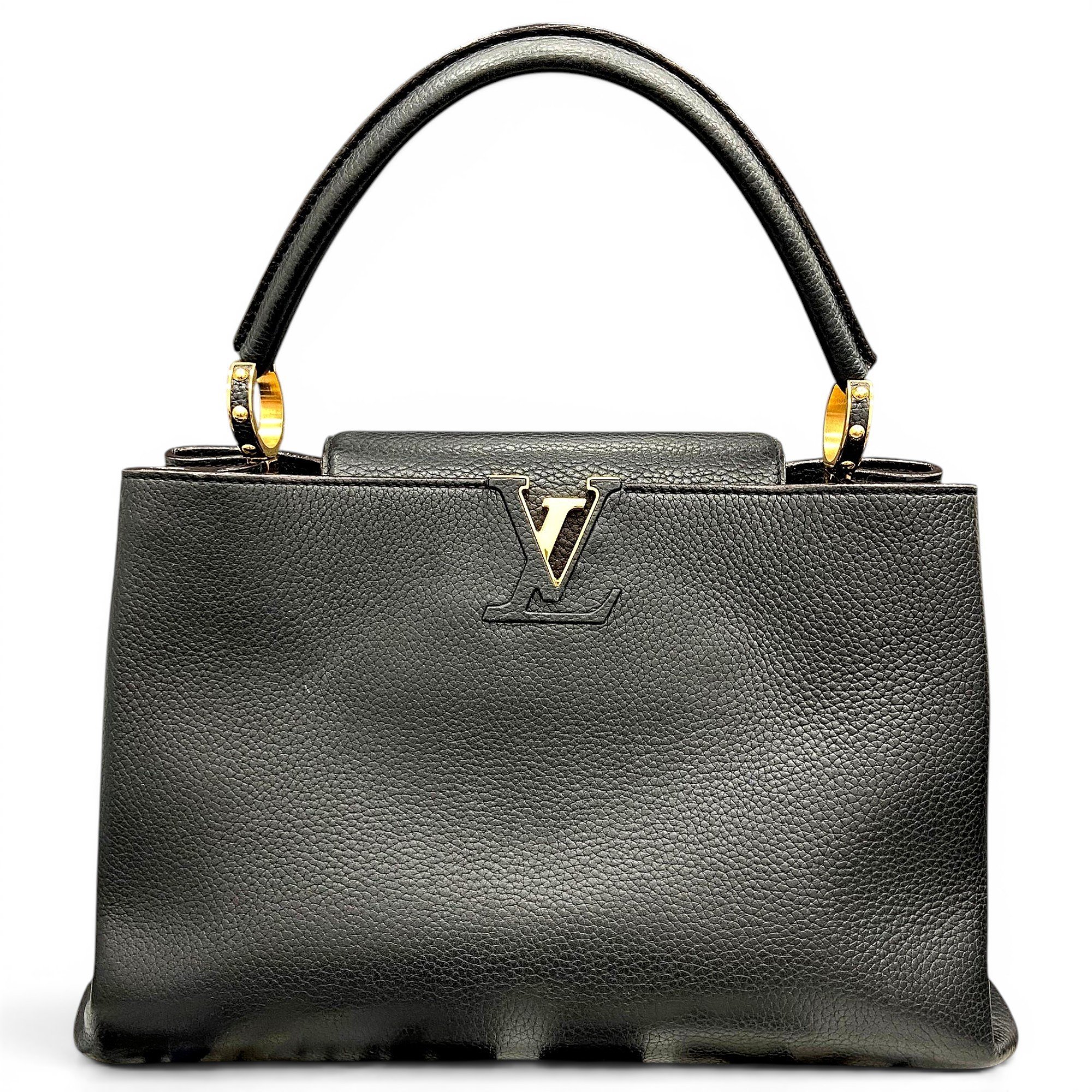 Capucines leather handbag