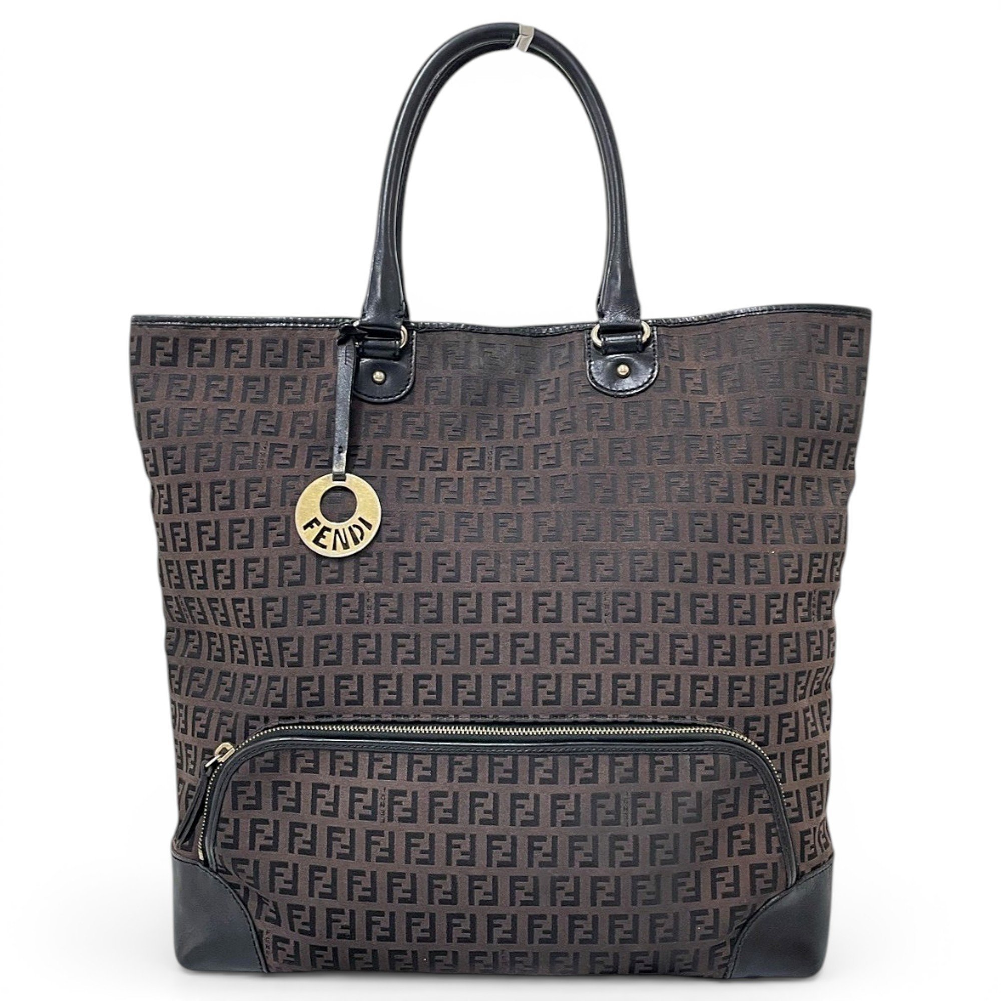 Leather tote