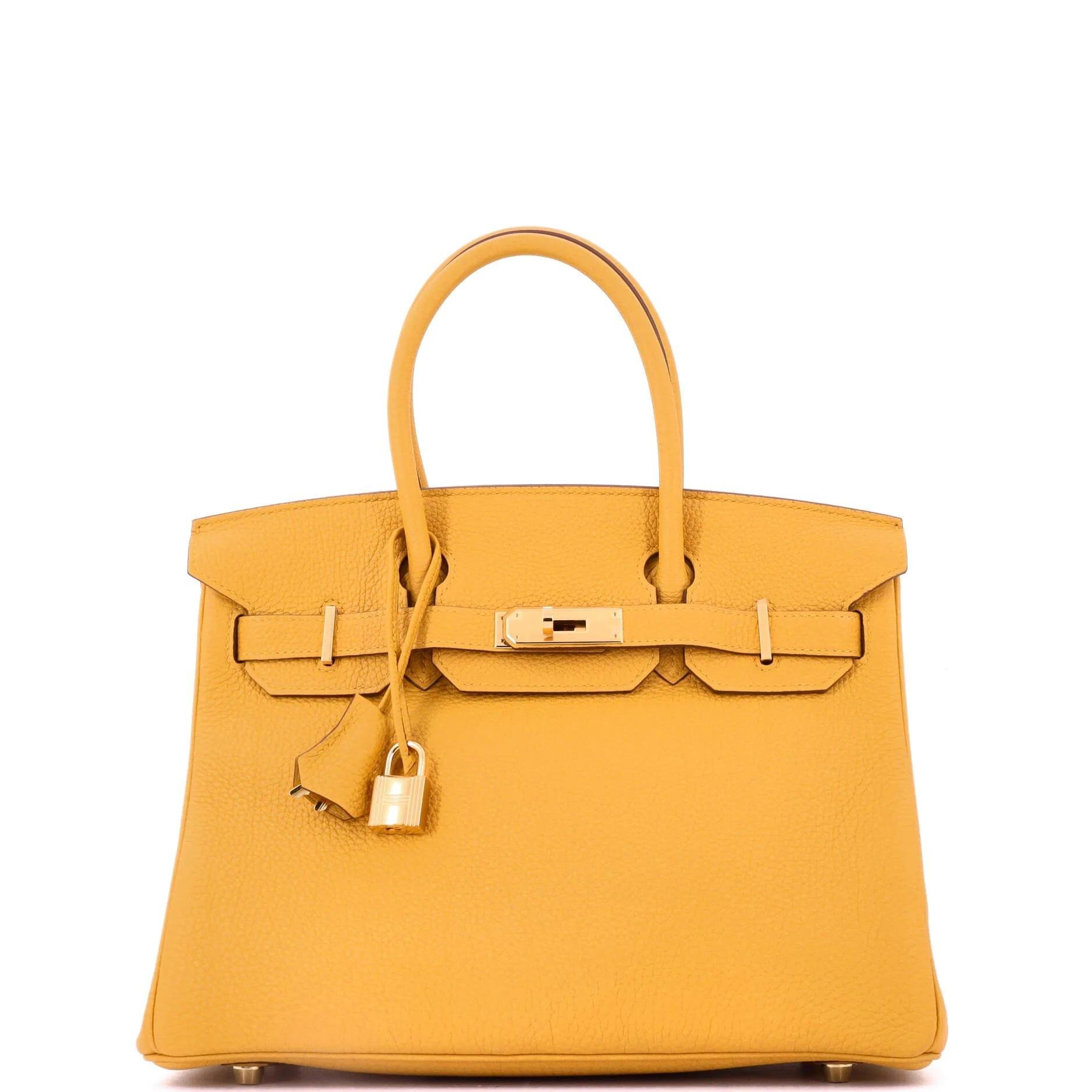 Birkin 30 leather tote