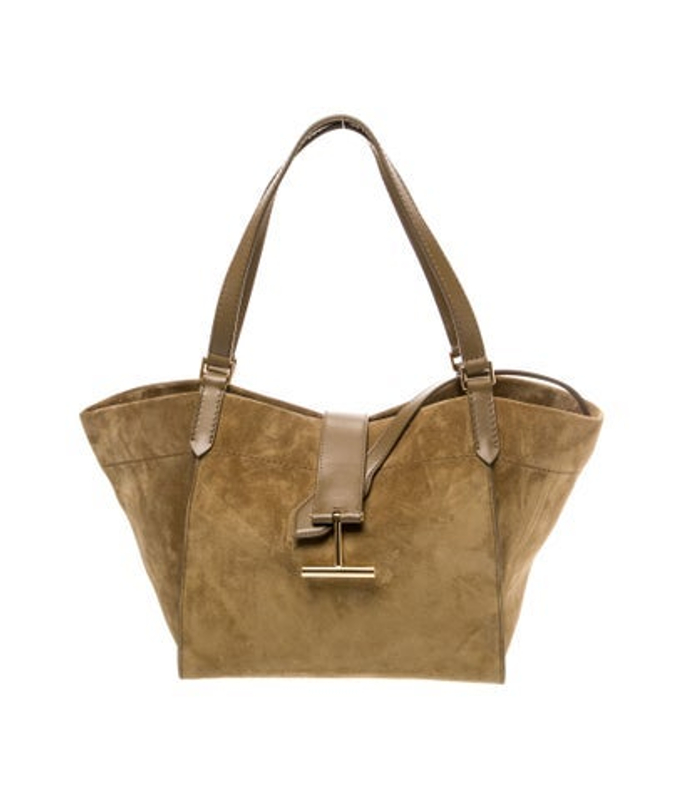 Tom Ford Ford Suede Shoulder Bag