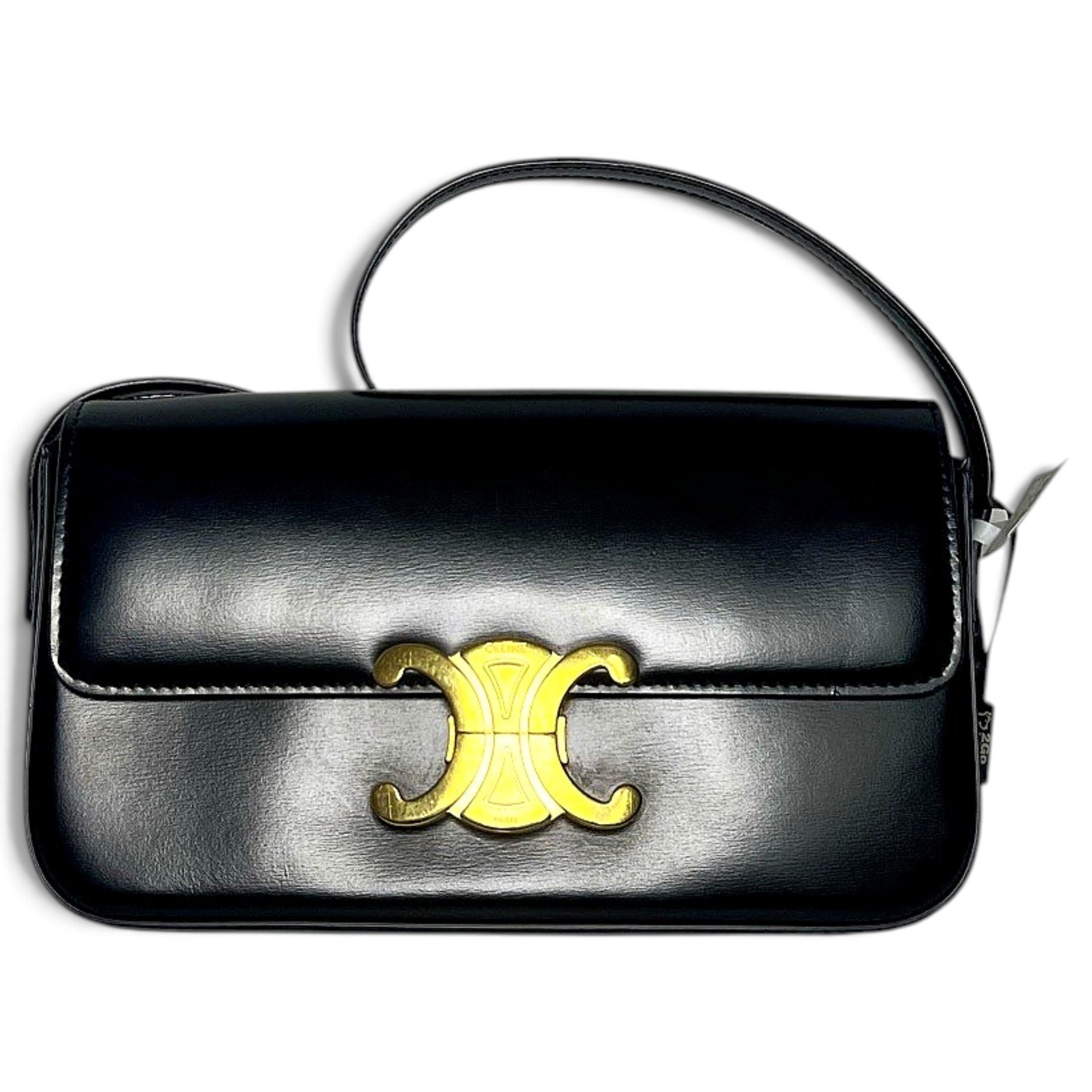 Triomphe leather handbag