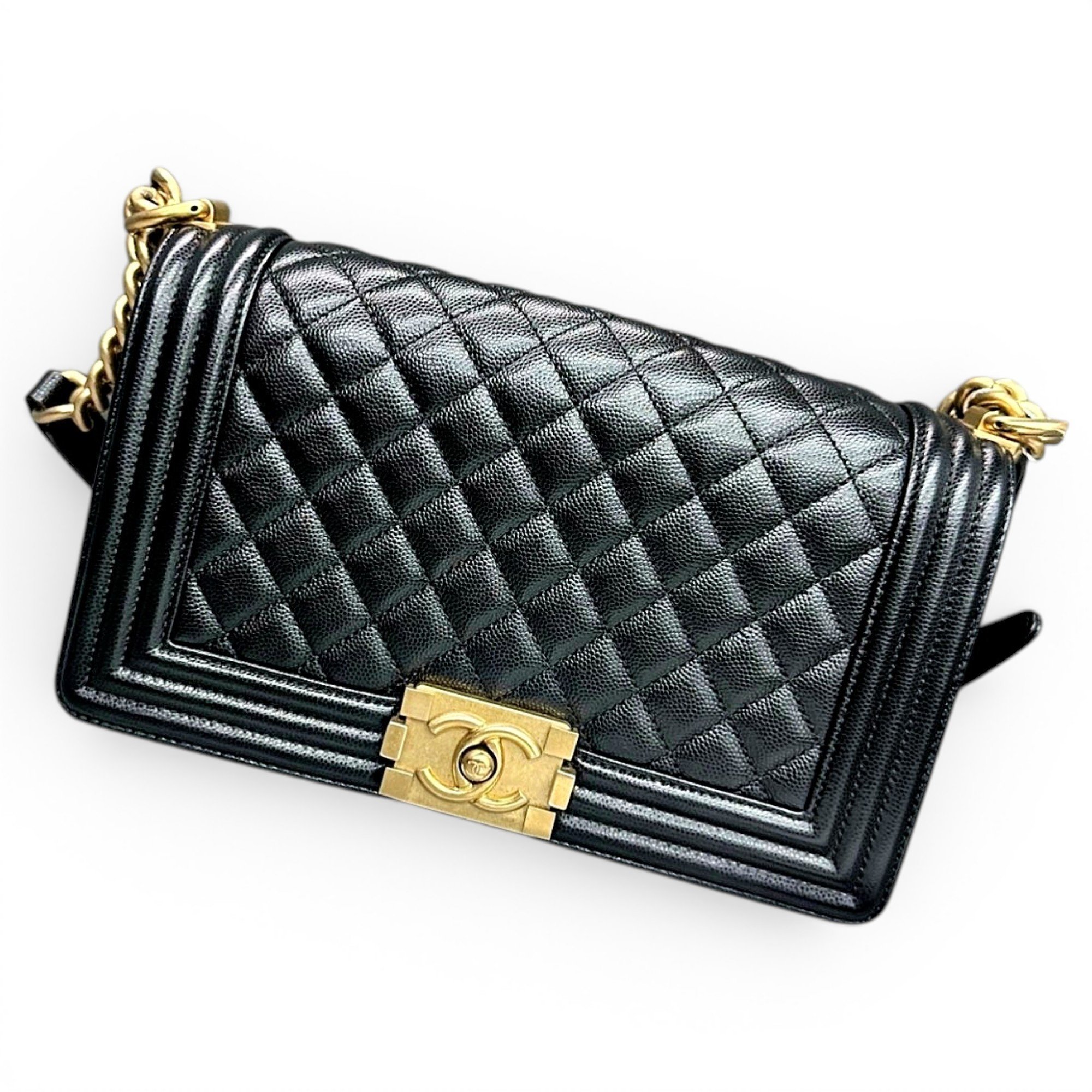 Boy leather handbag