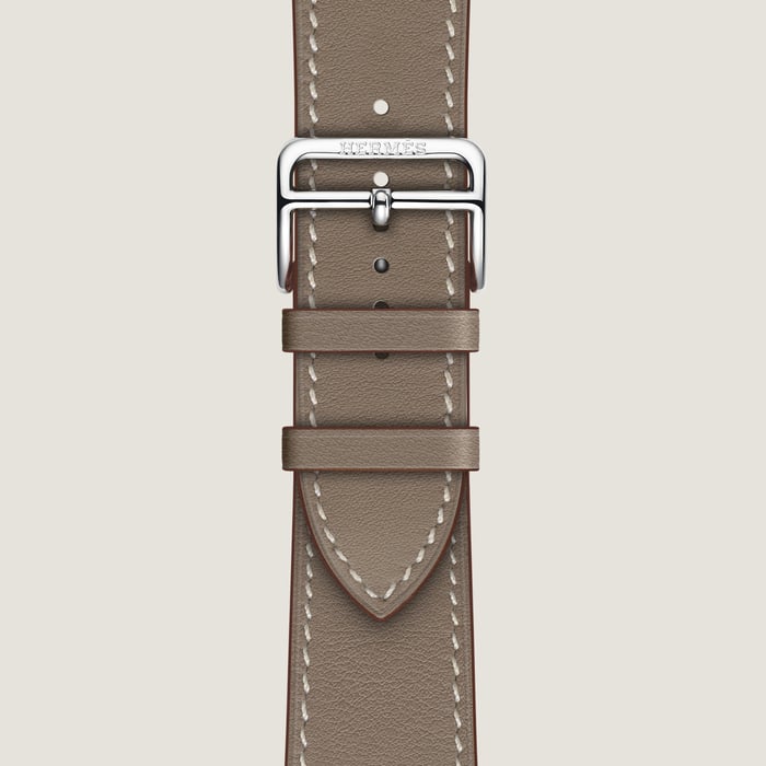 Étoupe Band Apple Watch Hermès Single Tour 46 MM