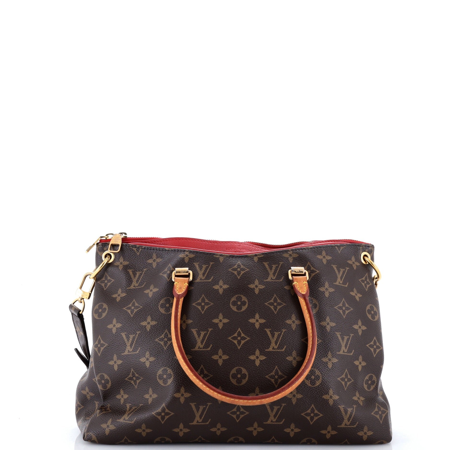Pallas Tote Monogram Canvas with Leather