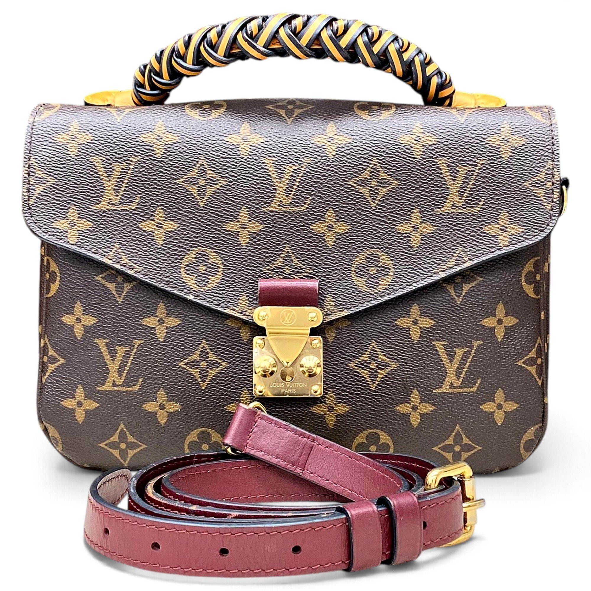 Metis leather handbag