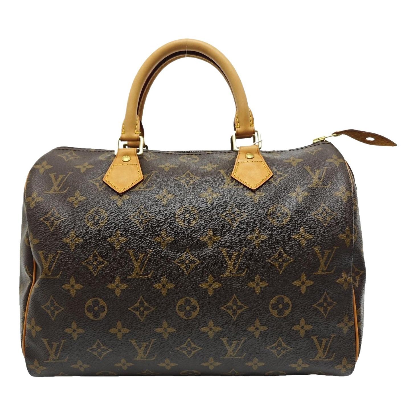 Nano Speedy / Mini HL leather handbag
