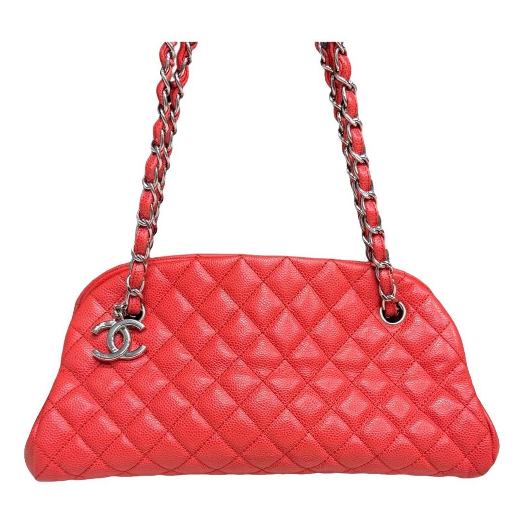 Mademoiselle leather handbag