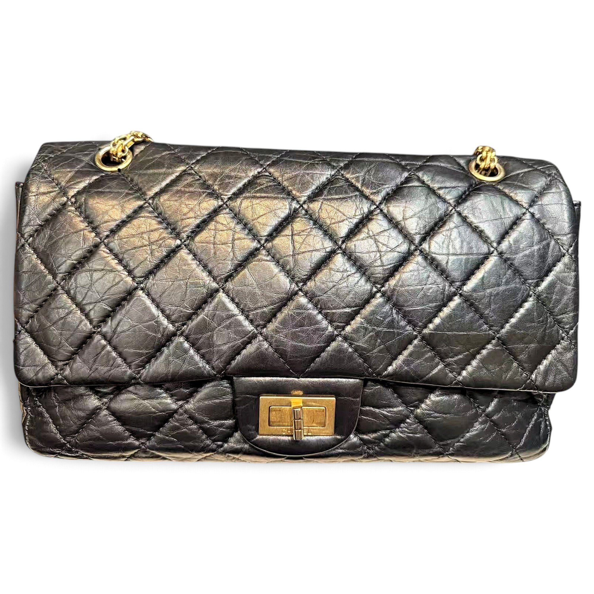 2.55 leather handbag