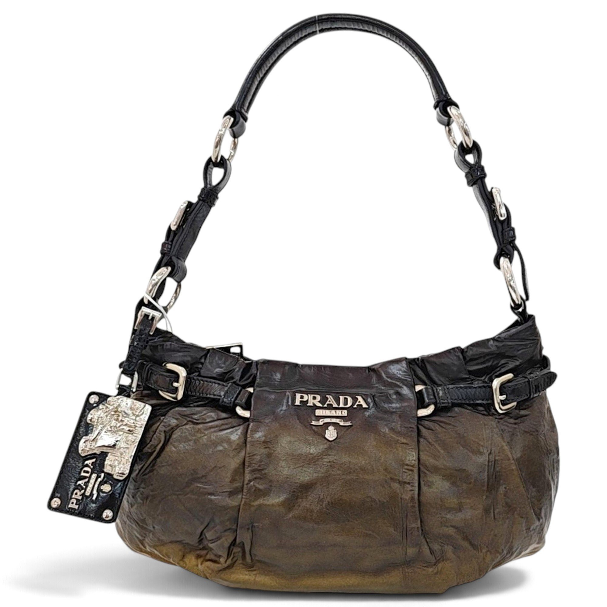Leather handbag