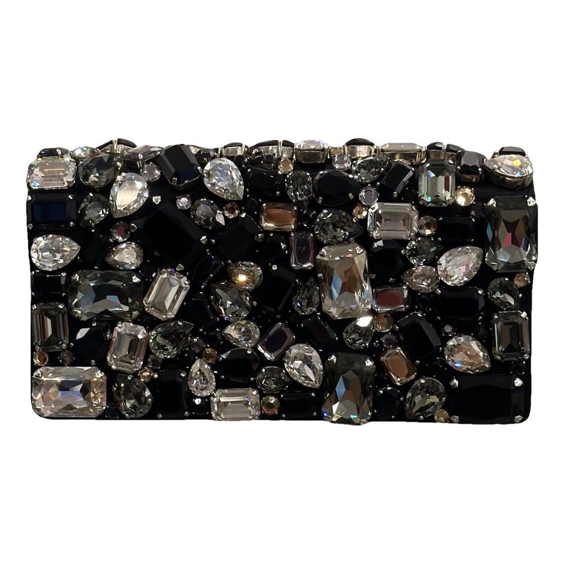 Silk clutch bag